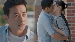 she is jealous and avoided CEO. he panicked and kissed her forcefully to show his love