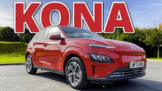 The NEW 2021 Hyundai Kona Electric + POV Test Drive