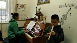 Пасічник Ілля (1-й клас) - українська народна пісня «Лисичка» в обробці М.Лисенка
