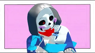 (MMD SANS AUS SHIPS) Sign meme DL