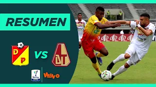 Pereira vs Tolima (Goles y Highlights) Liga BetPlay Dimayor 2022-1 | Fecha 14