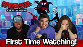 his FIRST TIME watching *SPIDER-MAN: INTO THE SPIDER-VERSE* (2018) Movie Reaction