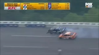 Dale Jr. Hard Crash- NASCAR 2016 Talladega