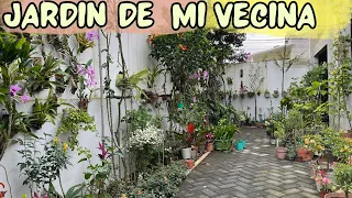 El Jardín de Mi Vecina Resulto Ser ESPECTACULAR || Tour Por Jardín