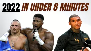 Everything That Happened In Boxing In 2022. Sort Of...