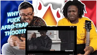 100BLAZE - FREESTYLE 100PAC & F*CK AFROTRAP || Americans React To French  Drill/Trap Rap