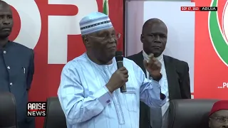 ATIKU:  I REJECT THE TRIBUNAL JUDGEMENT,  WILL  SEEK REDRESS AT THE SUPREME COURT