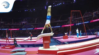 Mauro NEMCANIN (CRO) - 2018 Artistic Gymnastics Europeans, junior qualification vault