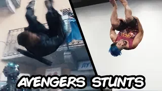 Stunts From Marvel's Avengers: Age of Ultron In Real Life (Parkour)