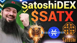 SatoshiDEX - ПЕРВЫЙ DEX НА #Bitcoin 🔥 Покупаю #SATX на 300 USDT ✅ #Stake and #Earn 🔥 l2 #blockchain