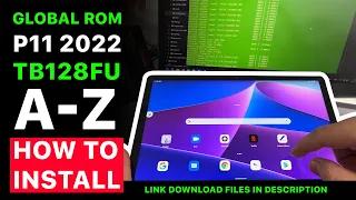 A - Z Install Global rom Xiaoxin Pad 2022 #googleplay  #xiaoxin #P11 #TB128FU