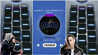 Eminem - 350 words in 1 Minute | INSANE RAP beatstar gameplay