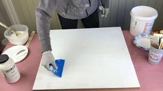 How to Gesso a Wood Panel by Rachael McCampbell