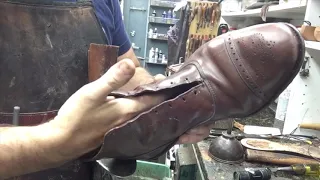 Allen Edmonds Fifth Street boot Restoration #136