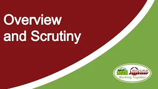 Mid Suffolk Overview and Scrutiny Committee - 22 November 2022