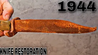 Restoration//Restoration of a rare World War 2 knife