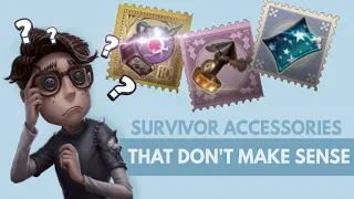 Accessories in Identity V Don't Make Sense! (Survivor Edition)