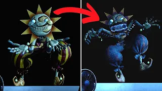 BUG? SUN Transforms into Nightmare Monster and EATS Gregory! [FNAF Security Breach]