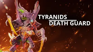 Tyranids vs Death Guard NEW RULES - A 10th Edition Warhammer 40k Battle Report
