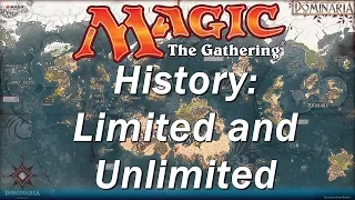 The History of MAGIC THE GATHERING | The Limited and Unlimited Sets, Epic Beginnings