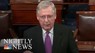 Senate Passes Measure To End Government Shutdown | NBC Nightly News