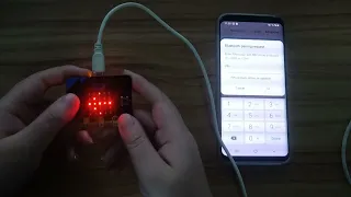 How to connect microbit Bluetooth to your mobile phone manually