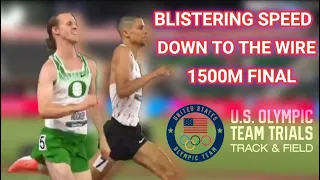 CENTROWITZ, HOCKER 1500M FINAL, DOWN TO THE WIRE AT USA OLYMPIC TRIALS 2021 🇺🇸