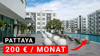 Pattaya: Luxus Apartment für 200€ im Monat 😍