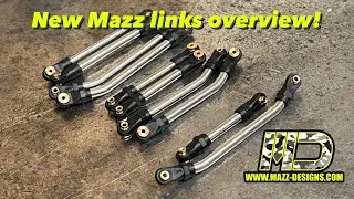 New Mazz stainless suspension links!