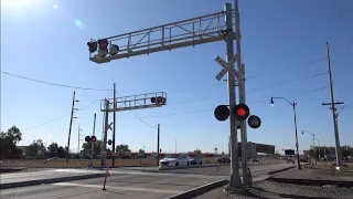 E. Louise Ave. Railroad Crossing Activation & Time Out, Lathrop CA