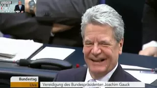 Joachim Gauck - Vereidigung des Bundespräsidenten (2012)