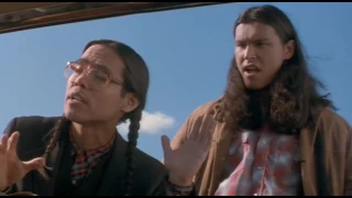 Smoke Signals (1998): "It's the United States." / "That's as foreign as it gets!"