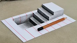 3d drawing easy 3डी ड्राइंग 3 boyutlu çizimler