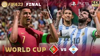 FIFA 23 | World Cup Final | Argentina vs. Portugal | PS5™ 4K 60FPS