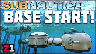 Starting the Base Build ! Modded Subnautica Ep.2 | Z1 Gaming