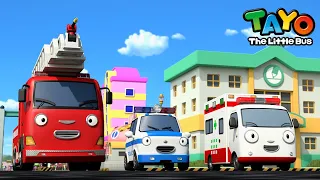 *NEW* Brave Rescue Team +Compilation l The Brave Cars l Rescue Team Song l Tayo the Little Bus