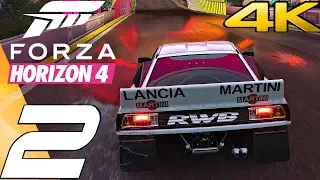 Forza Horizon 4 - Gameplay Walkthrough Part 2 - Rally Racing [4K 60FPS ULTRA]