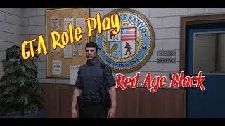 GTA RP RedAge Black # Кадет полицейской академии в патрулях