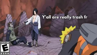 Sasuke BODIED Naruto, Sakura and Team 7 EFFORTLESSLY | Naruto