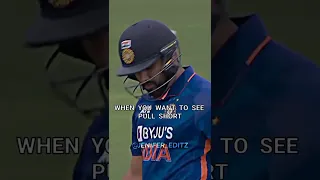 pull shot💥 #rohitsharma #viratkohli #msdhoni #mumbaiindians #rcb #kingkohli #pullshot #indiacaptain