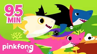 Chansons d'Halloween pour les petits | +Comptines | Bébé Requin | Pinkfong ! Chansons pour Enfants