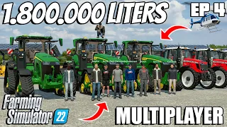 BIG Grass Silage OPERATION +300 BALES | Community Multiplayer | Farming Simulator 22 | Episode 4