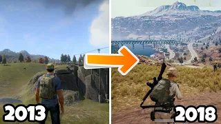 Evolution of PUBG PlayerUnknowns Battlegrounds history 2013-2018