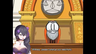 [VReverie Clips] Ophelia Midnight LOVES The Henry Stickman Ace Attorney Reference!!