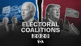 US political coalitions in the 2020 presidential election | VOA News