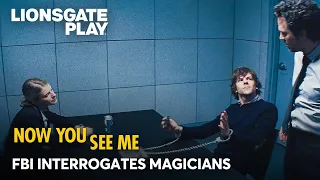 FBI interrogates the Magicians | Now You See Me | Mark Ruffalo | Morgan Freeman | @lionsgateplay