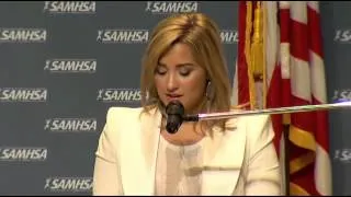 Demi Lovato's speech at SAMHSA's (Read Description!)