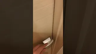 How to open and close japanese door