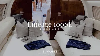 Embraer Lineage 1000E | LunaJets available fleet for charter