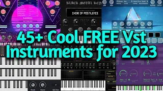 45+ Of The Best FREE Vst Instruments for 2023 from 2022 (Pc & Mac) - Synths, Pianos, Strings, Keys